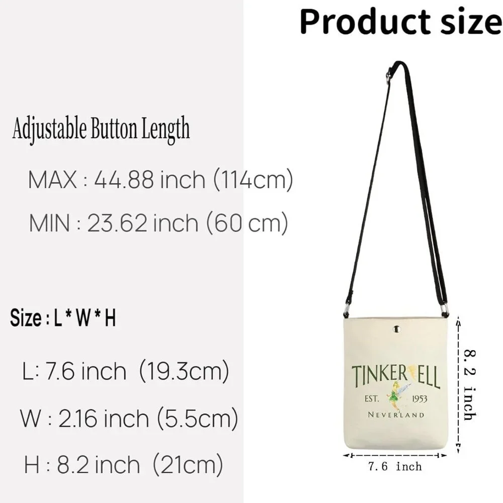 Charming Crossbody Makeup Bag: Perfect Gift for Fairytale Lovers - Est 1953